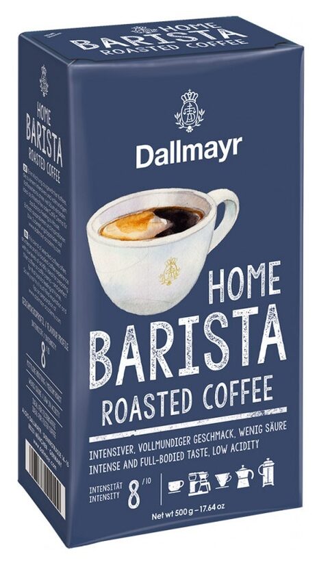 Dallmayr Home Barista Roasted Coffee maltā kafija 500 g